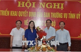 Ông Lê Thanh Hùng giữ chức Trưởng ban Tổ chức Tỉnh ủy Bạc Liêu 