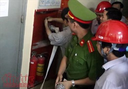 Nhiều sai phạm trong phòng cháy chữa cháy tại các khu chung cư Hà Nội