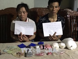 Bắt quả tang đôi nam nữ vận chuyển 4 kg ma túy đá từ Lào về Việt Nam