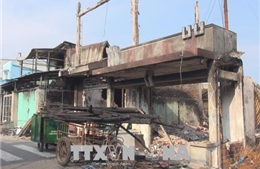 Tháo gỡ khó khăn cho những hộ bị ảnh hưởng từ vụ cháy 8 căn nhà ở Tiền Giang 
