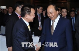 Thủ tướng Nguyễn Xuân Phúc dự Diễn đàn Kinh doanh Việt Nam - Singapore