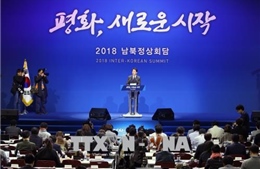 Thượng đỉnh liên Triều 2018: Triều Tiên tuyên bố đặt mục tiêu chấm dứt đối đầu 