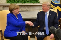 Thủ tướng Đức hội đàm với Tổng thống Mỹ 