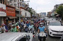 Nhiều điểm &#39;nóng&#39; ùn tắc giao thông tại TP Hồ Chí Minh đã &#39;hạ nhiệt&#39;