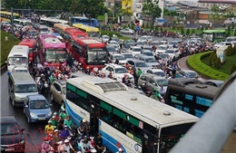 TP Hồ Chí Minh kẹt xe kinh hoàng trong ngày đầu đi làm sau nghỉ lễ