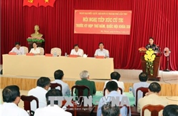 Cử tri huyện Phong Điền, Cần Thơ gửi nhiều ý kiến tâm huyết đến Chủ tịch Quốc hội