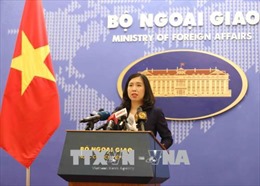 Việt Nam đề nghị Trung Quốc thể hiện trách nhiệm duy trì hòa bình, ổn định ở Biển Đông