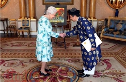 Đại sứ Việt Nam tại Anh trình quốc thư lên Nữ hoàng Elizabeth II