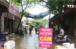Sụt lún nghiêm trọng tại huyện Mỹ Đức, Hà Nội