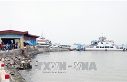 Hoạt động trở lại các bến phà ở Hải Phòng kết nối với Quảng Ninh