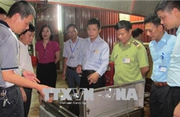 Đoàn liên ngành kiểm công tác đảm bảo an toàn thực phẩm tại Ninh Bình