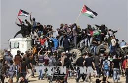 Đụng độ bùng phát tại biên giới Gaza-Israel, nhiều người bị thương