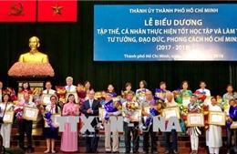 TP Hồ Chí Minh biểu dương các điển hình tiên tiến năm 2017 - 2018