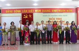 Hội thi Bí thư chi bộ giỏi hưởng ứng sơ kết 2 năm thực hiện Chỉ thị 05 của Bộ Chính trị