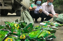 Thu giữ 3 tấn thuốc bảo vệ thực vật nhập lậu từ Trung Quốc