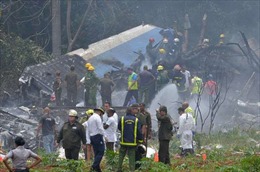 Hiện trường vụ rơi máy bay khiến cả trăm người chết tại Cuba