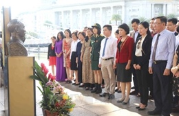  Hoạt động kỷ niệm 128 năm ngày sinh Chủ tịch Hồ Chí Minh tại Singapore, Nhật Bản và LB Nga 