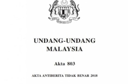 Malaysia sớm hủy bỏ Luật Chống tin giả