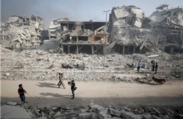 Cận cảnh vùng ngoại ô Damascus hoang tàn sau giải phóng 