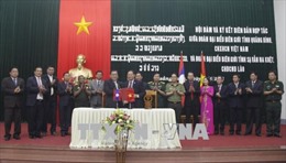 Tăng cường hợp tác, bảo đảm an ninh biên giới Việt - Lào 