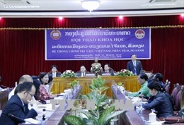 Học viện Chính trị quốc gia Việt Nam-Lào tổ chức hội thảo khoa học