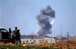 Israel không kích mục tiêu Hamas tại Dải Gaza