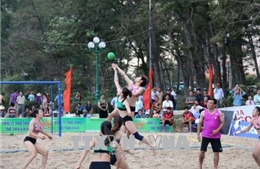 Bế mạc Giải vô địch Bóng ném bãi biển toàn quốc năm 2018