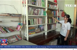 Học trò 14 tuổi mở thư viện sách miễn phí cho cộng đồng