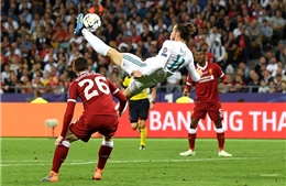 Siêu phẩm ‘xe đạp chổng ngược’ của Gareth Bale đưa Real Madrid lên đỉnh Champions League 