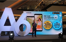 Galaxy A6 và A6+ thiết lập kỉ lục mới của Samsung tại Thế Giới Di Động