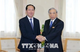Chủ tịch nước Trần Đại Quang đi thăm tỉnh Gunmar, Nhật Bản