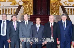 Thủ tướng Nguyễn Xuân Phúc tiếp đoàn lãnh đạo ba tỉnh miền Trung Argentina 