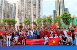 Giao hữu bóng đá giữa người Việt tại Hong Kong và Macau