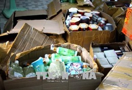Hàng nghìn hộp mỹ phẩm nhập lậu tại Quảng Ninh