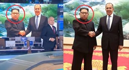 Giải mã nụ cười kỳ lạ của nhà lãnh đạo Triều Tiên khi gặp Ngoại trưởng Nga