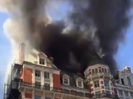 Cháy khách sạn 5 sao ở thủ đô London của Anh 