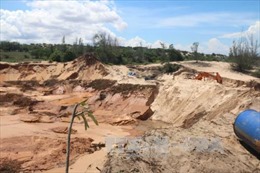 Nhiều bất cập trong quá trình khai thác titan tại Bình Thuận 