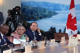 Thủ tướng Nguyễn Xuân Phúc dự Hội nghị Thượng đỉnh G7 mở rộng tại Canada 