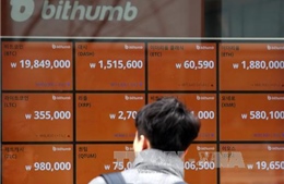 Tiền ảo mất giá mạnh sau vụ sàn giao dịch Hàn Quốc bị tấn công mạng 