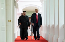 Nhà lãnh đạo Kim Jong-un đến điểm gặp sớm hơn Tổng thống Trump là có ý