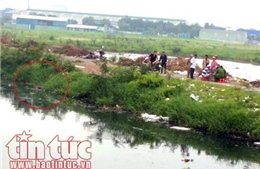 Phát hiện xác người đàn ông nổi trên nhánh kênh Tham Lương