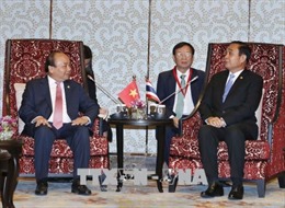 Thủ tướng Nguyễn Xuân Phúc hội đàm với Thủ tướng Thái Lan