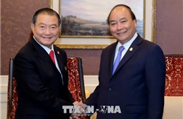 Thủ tướng Nguyễn Xuân Phúc tiếp Chủ tịch Tập đoàn ThaiBev