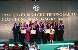 Hà Nội trao các quyết định đầu tư trên 17 tỷ USD tại hội nghị hợp tác đầu tư và phát triển
