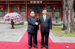 Nhà lãnh đạo Triều Tiên Kim Jong-un trở lại thăm Trung Quốc trong hai ngày 19-20/6