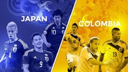 Link xem trực tiếp trận Colombia và Nhật Bản (19h00 ngày 19/6)