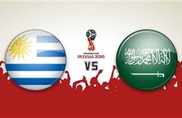 World Cup 2018: Link xem trực tiếp Uruguay - Saudi Arabia (22h00 ngày 20/6)