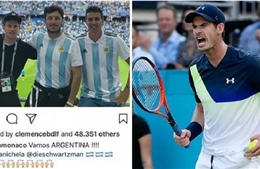 WORLD CUP 2018: Andy Murray gây sốc vì chế nhạo đồng nghiệp sau trận thua của Argentina