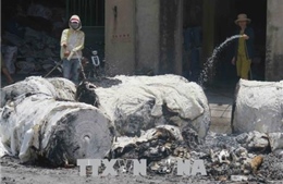 Cháy xưởng sản xuất giấy phôi Bắc Ninh gây thiệt hại 1 tỷ đồng