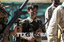 Phiến quân Houthi bị cáo buộc tuyển mộ trẻ em tham chiến tại Yemen